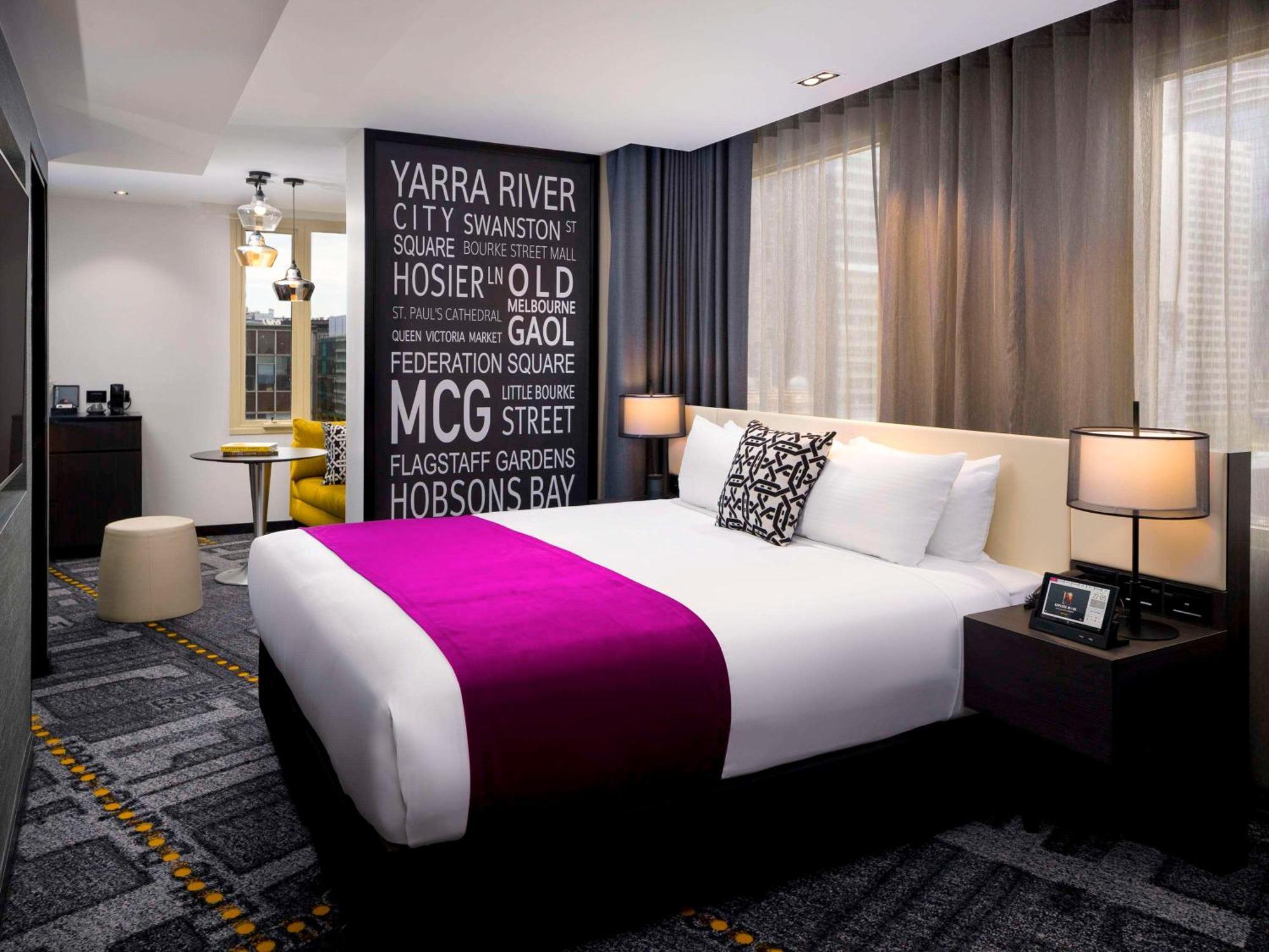 Pullman Melbourne City Centre Exteriör bild A room at the W Melbourne